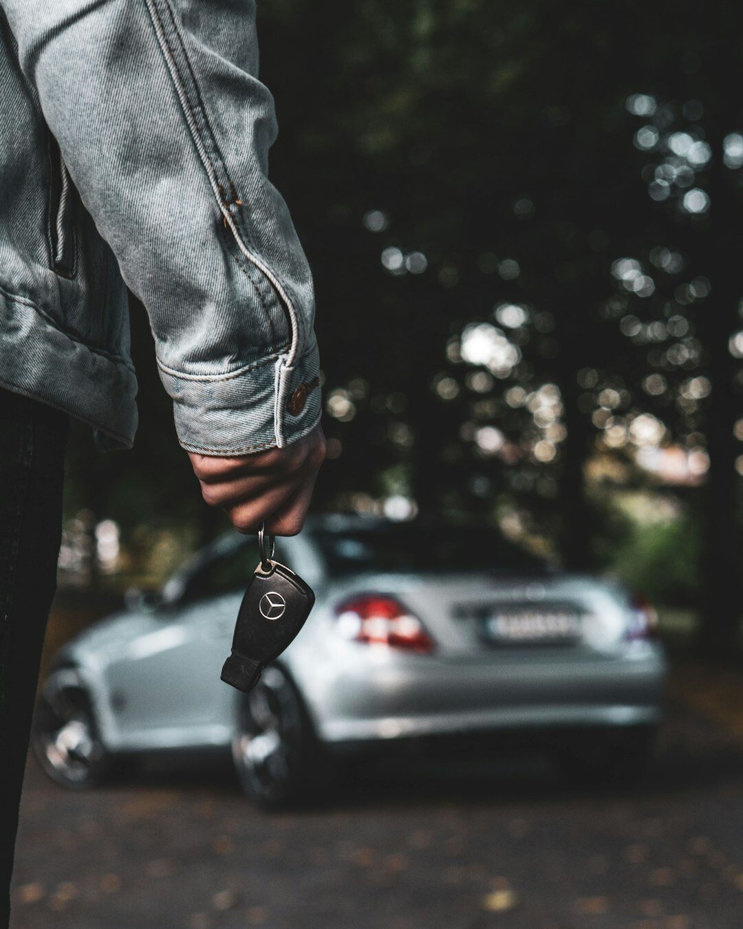 happy buyer with car keys