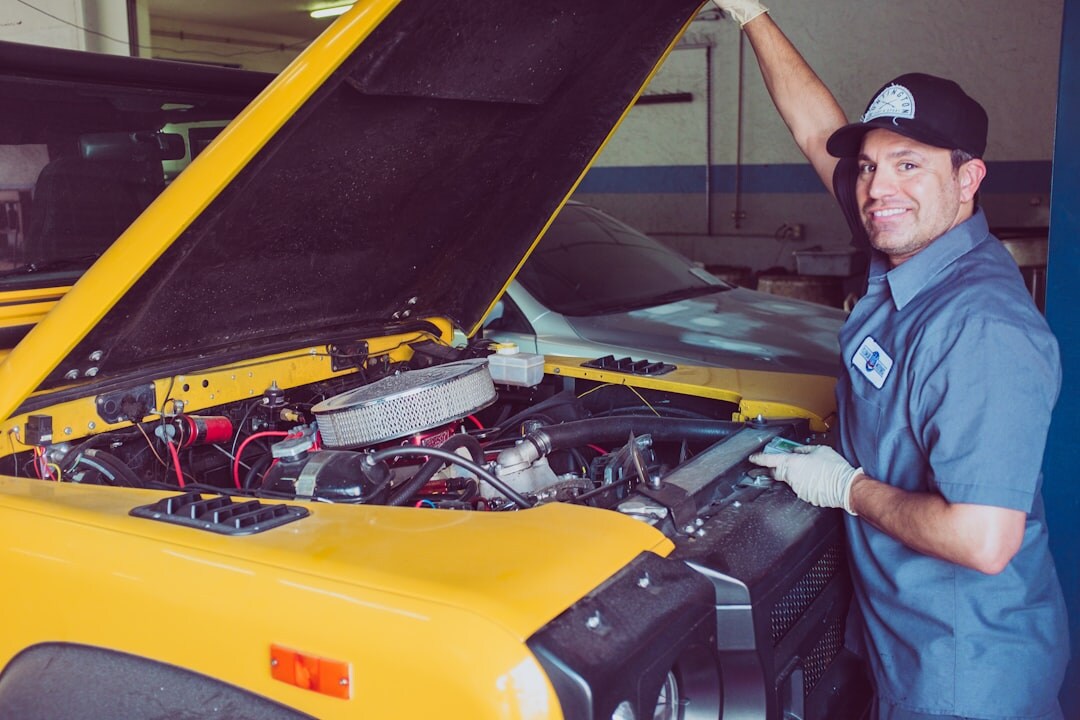 car inspection mechanic